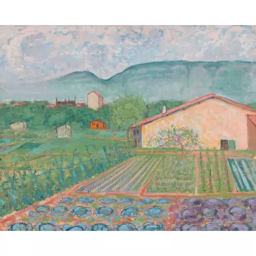 "Potager avec maison"