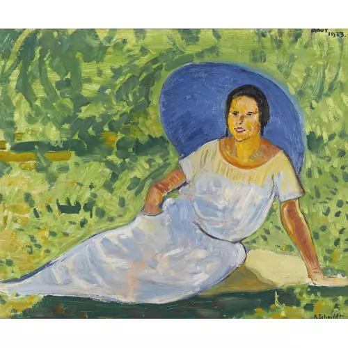 "Femme avec parasol"