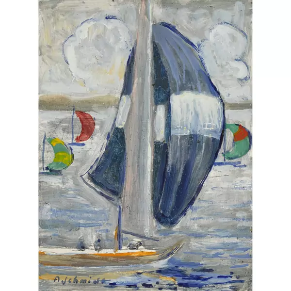 Segelschiffe auf dem Genfersee