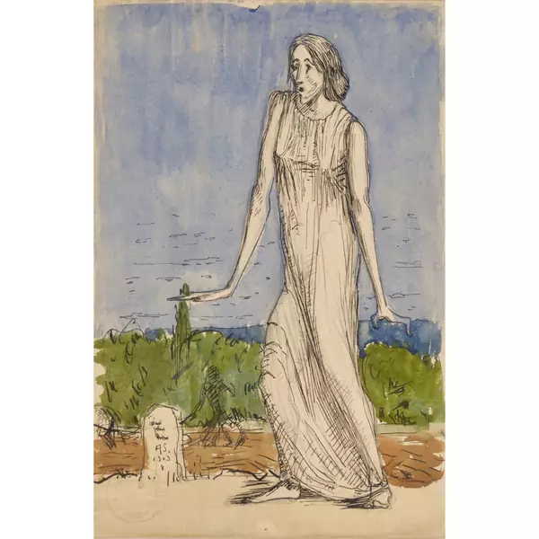 Femme marchant