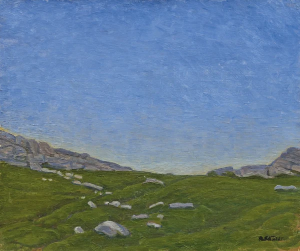 Albert Schmidt — Au Salève, 1917