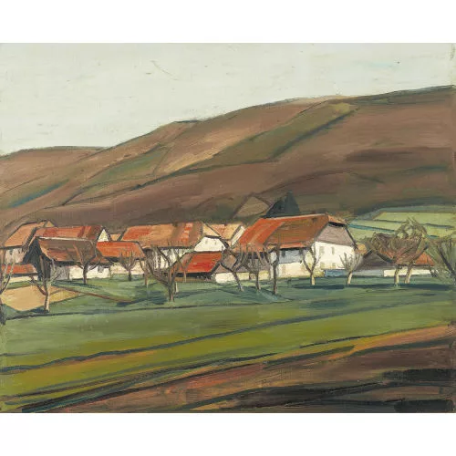 Albert Schnyder — "Paysage en automne".