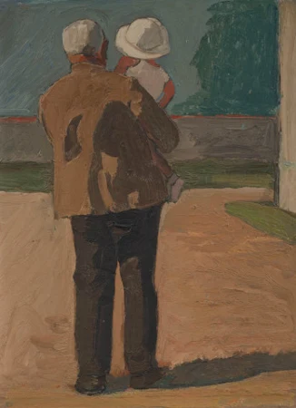 Grossvater mit Kind, 1941