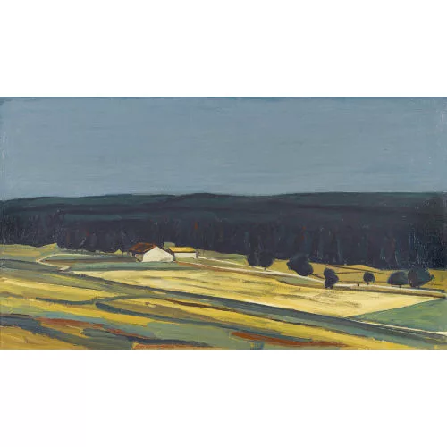 Albert Schnyder — "La forêt de sapins".
