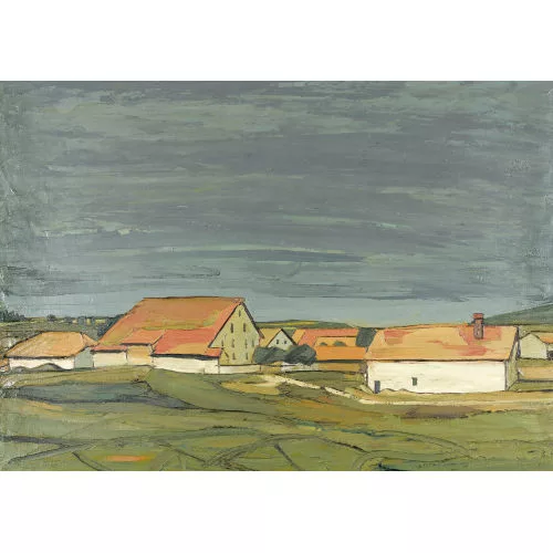 Albert Schnyder — "Les fermes nacrées".