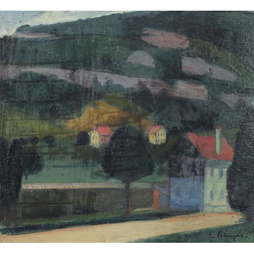 Albert Schnyder — Sommerliche Juralandschaft.