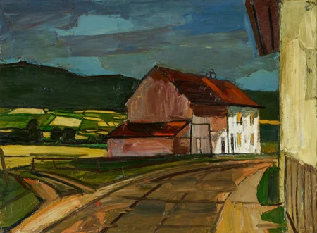 Getreidefelder, 1955