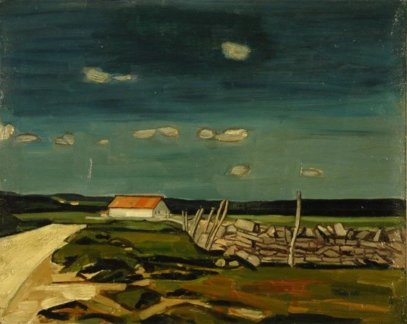 Albert Schnyder — Le petit mur de pierres, 1958