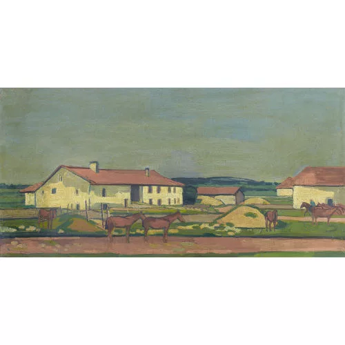 Albert Schnyder — "Das Haus des Pferdezüchters".