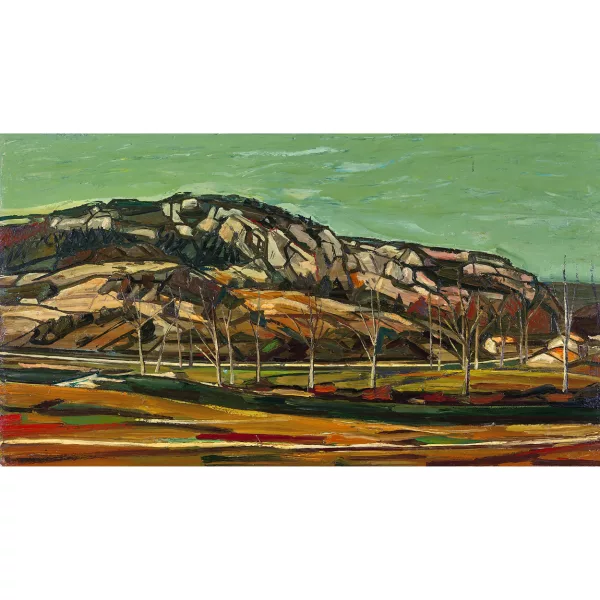 Albert Schnyder — "Les rochers".