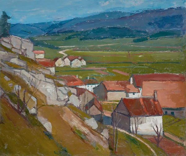 Albert Schnyder — Le Val de Terbi (Vicques), 1944