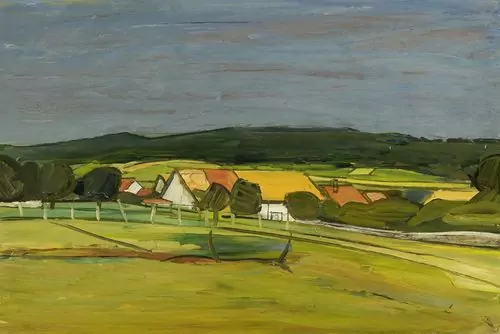 ALBERT SCHNYDER — Les trois à Boéncourt. 1953. — Koller Auktionen