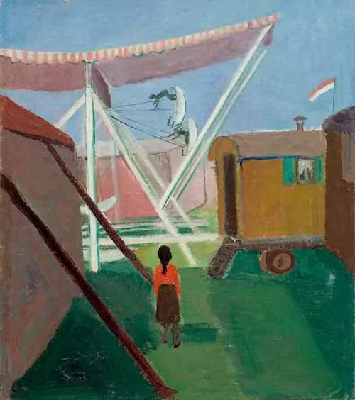 ALBERT SCHNYDER — Die Schaukel. 1928. — Koller Auktionen
