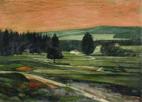 ALBERT SCHNYDER — Au coucher du soleil. 1978. — Koller Auktionen