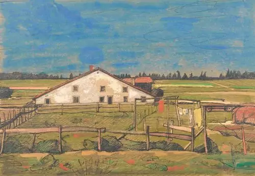 ALBERT SCHNYDER — Le ferme isolée. 1966. — Koller Auktionen