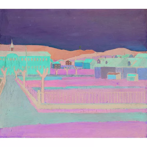 Albert Schnyder — "Rote Häuser".