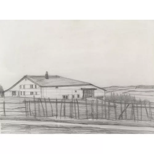 Albert Schnyder — Bauernhaus im Jura.