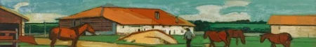 Bauernhaus in den Freibergen, 1949-50
