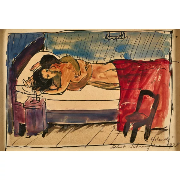 Albert Schnyder — "Liebende".