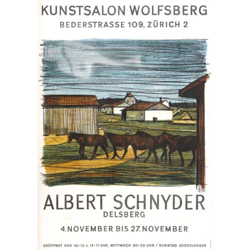 Albert Schnyder — "Kunstsalon Wolfsberg".