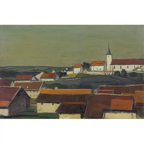 "Dorf in der Ajoie (Grandfontaine)"