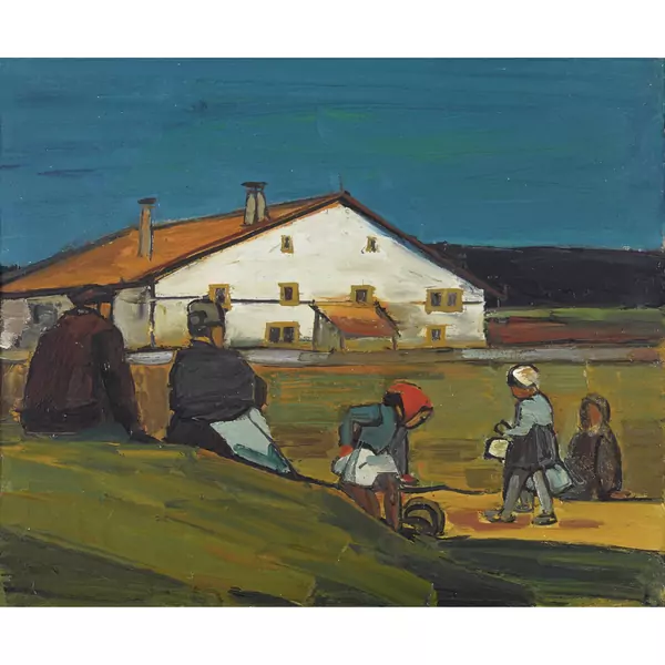 "Devant la ferme"