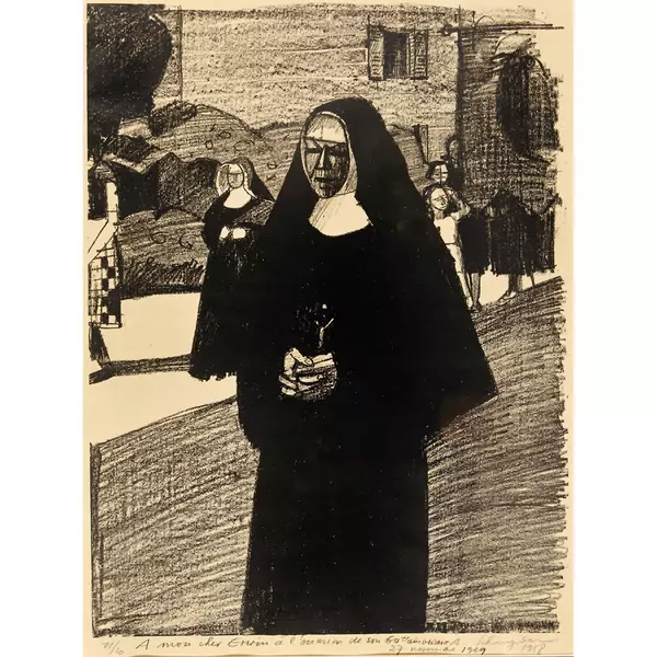 Klosterfrauen beim Gebet