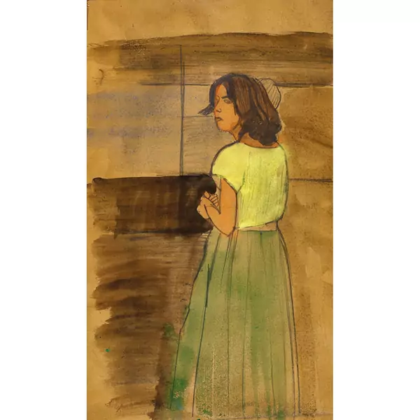 "Jeune fille avec enfant"