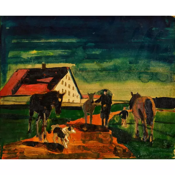 "Au crépuscule"