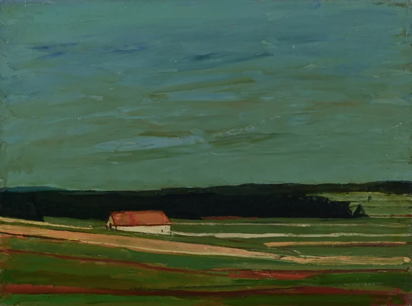 Albert Schnyder — Le toit orange, 1964