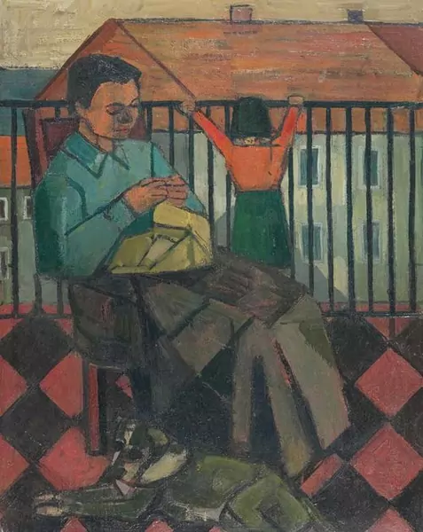 ALBERT SCHNYDER — Frau und Kind. 1950. — Koller Auktionen