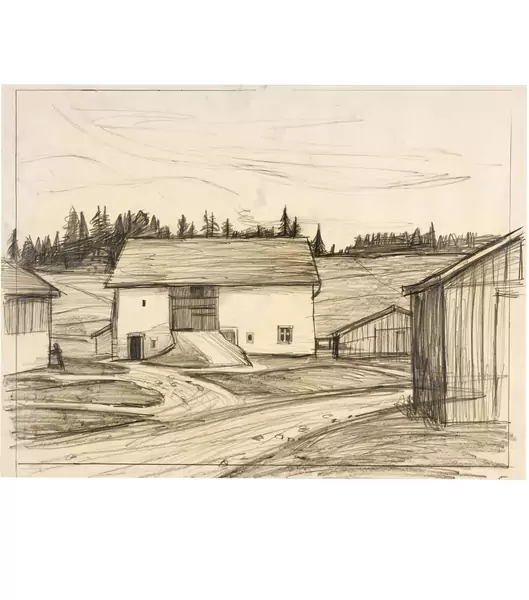 Albert Schnyder — Ferme — Galerie Kornfeld