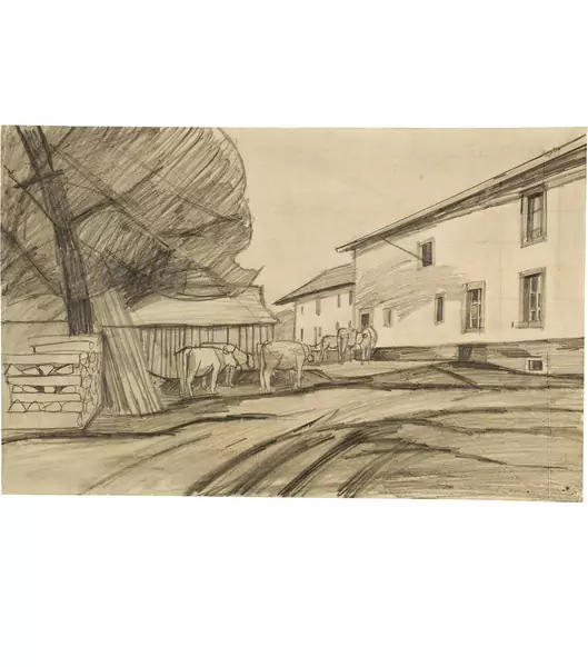 Albert Schnyder — Fermes francmontagnardes — Galerie Kornfeld