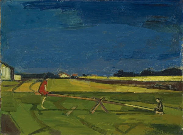 Albert Schnyder — LA BALANçOIRE CAMPAGNARDE, 1956THE SEESAW IN THE COUNTRY SIDE, 1956
