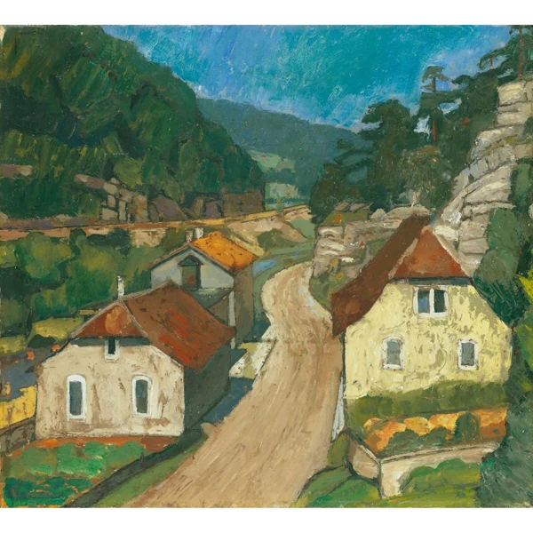 Albert Schnyder — LE MOULIN DES ROCHES, 1939-40 MILL AT ROCHES, 1939-40
