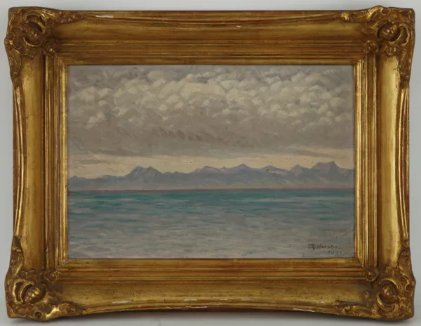 Albert Silvestre — Albert Silvestre (1869-1954), \Paysages lacustres\,