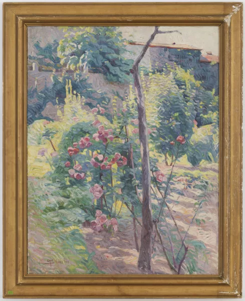 Albert Silvestre — Jardin fleuri
