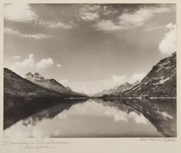 Albert Steiner — Sommertag am Silvaplanersee - Oberengadin