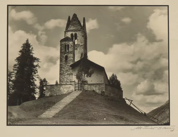 Albert Steiner — Kirche San Gian, Celerina