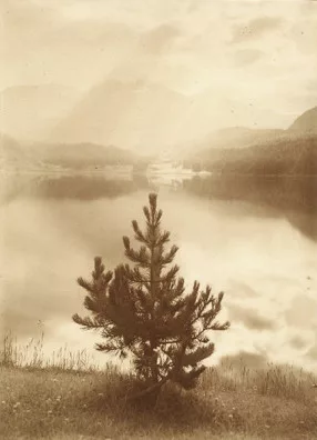 Albert Steiner — Stimmung am St Moritzersee