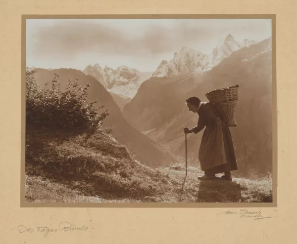 Albert Steiner — Des Tages Bürde