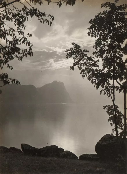 Albert Steiner — Stimmung am Vierwaldstättersee (b