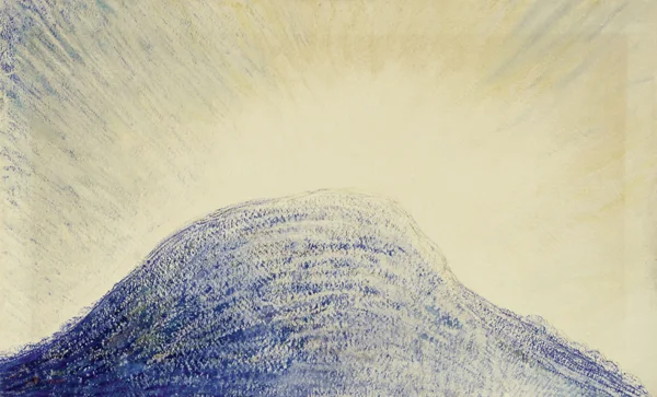 Albert Trachsel — Blaue Bergkuppe, ca. 1910