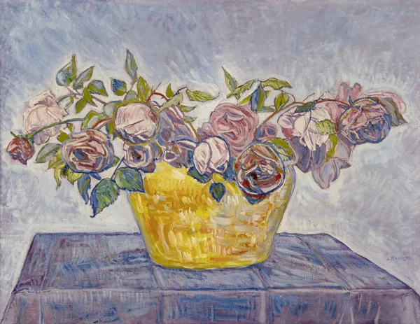 Albert Trachsel — Bouquet de roses, 1910