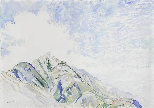 Albert Trachsel — Berglandschaft