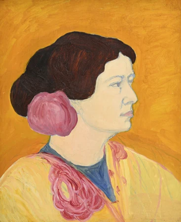 Femme à la fleur