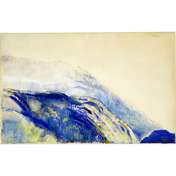 Albert Trachsel — Gebirgslandschaft — Galerie Kornfeld