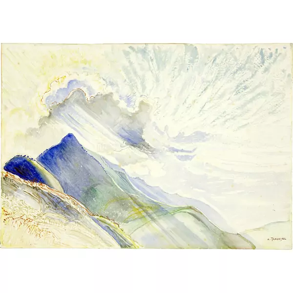 Albert Trachsel — Gebirgslandschaft — Galerie Kornfeld