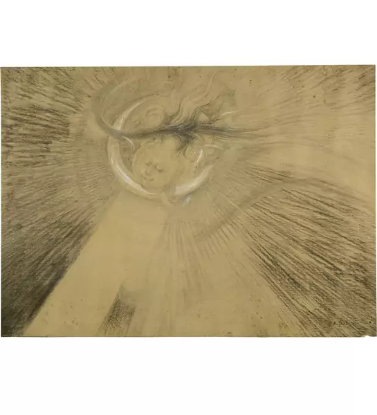 Albert Trachsel — Studie zu "Kosmisches Ereignis" — Galerie Kornfeld