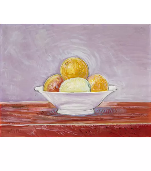 Albert Trachsel — Stillleben mit Orangen, Zitrone und Apfel — Galerie Kornfeld